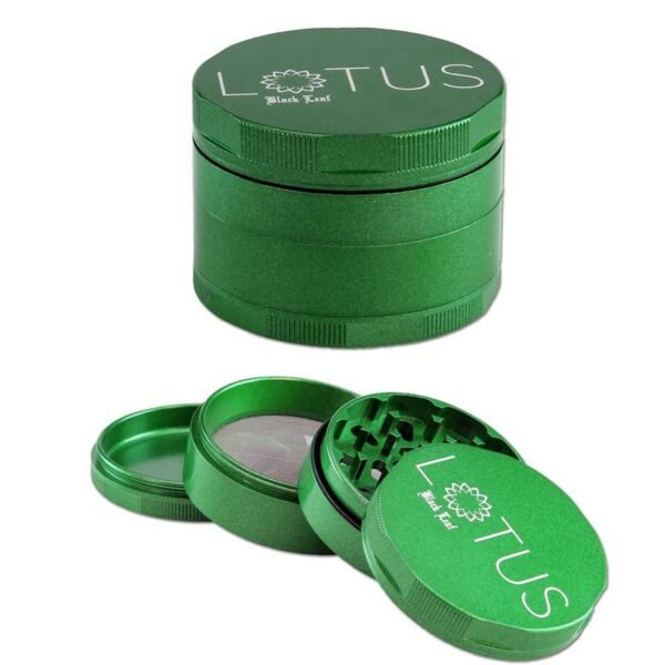 Black Leaf Lotus Grinder 4-part - Image 4