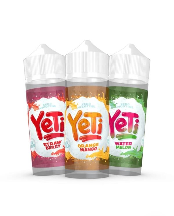 YETI 100ML SHORT FILL E-LIQUID