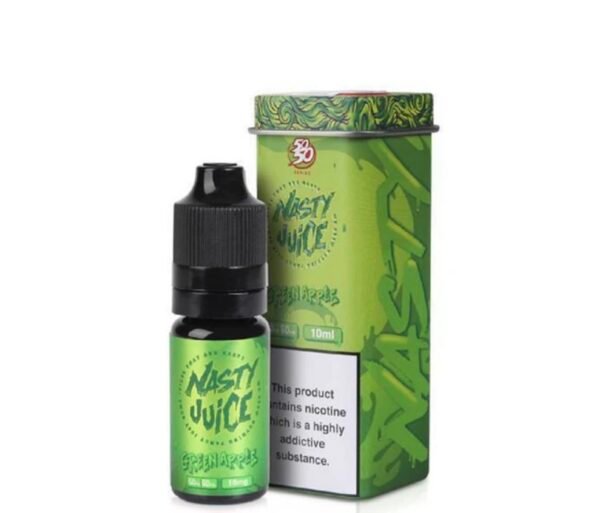 Nasty Juice 10ml E-Liquid - Green Ape - Green Apple 50/50