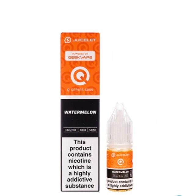 GeekVape Watermelon Q Series 6000 Nic Salt E-Liquid by Juicelet
