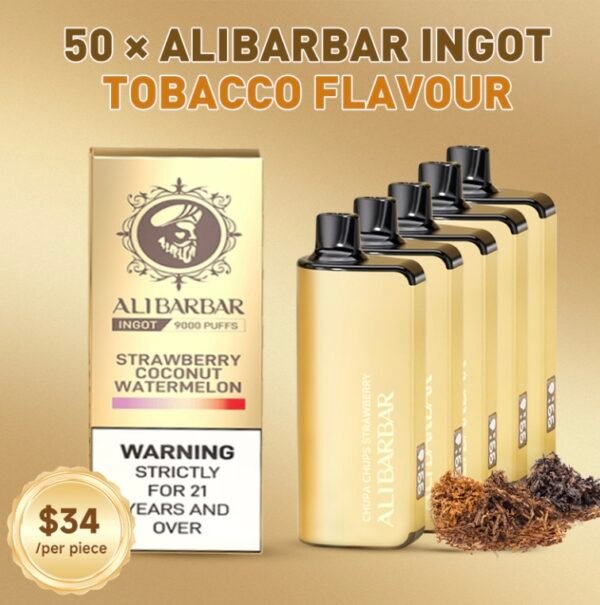 50 × ALIBARBAR INGOT & TOBACCO