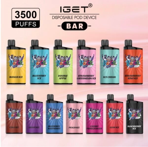 10 PCS IGET BAR 3500 PUFFS - Image 2