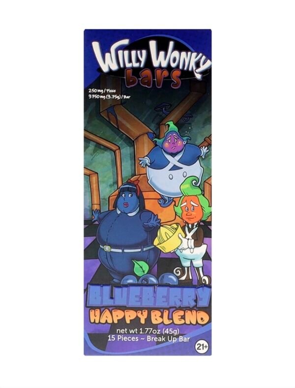 Blueberry Willy Wonky Happy Blend Bars