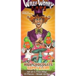 Milk Chocolate Willy Wonky Happy Blend Bars