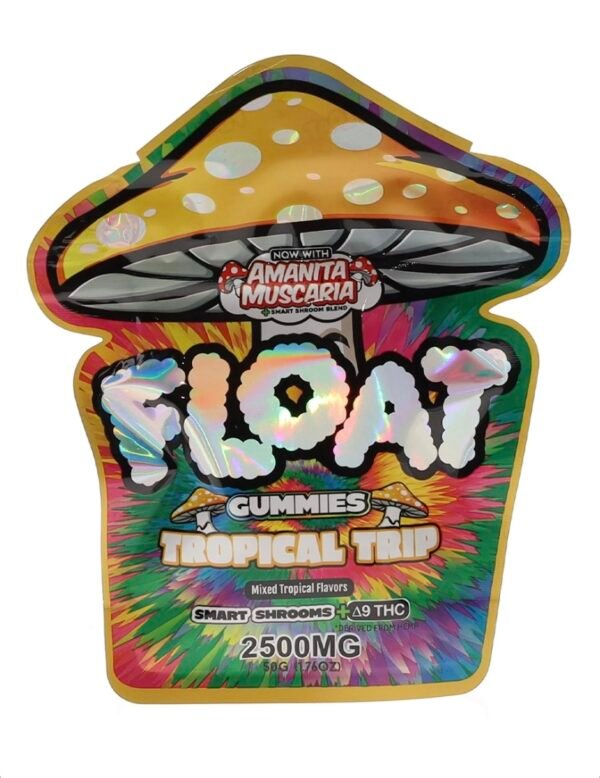 Tropical Trip Float Mushroom Gummies + Delta 9 THC 2500mg