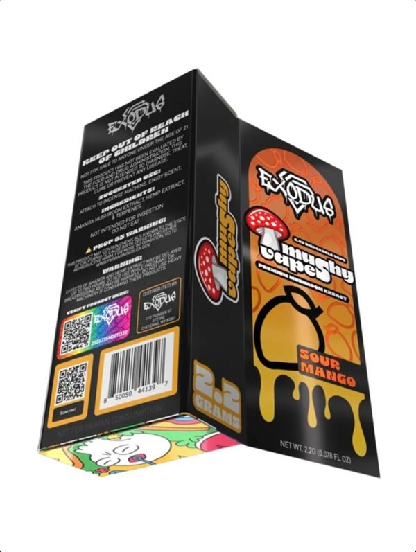 Sour Mango Exodus Mushy Disposable Vape 2.2G - Image 3