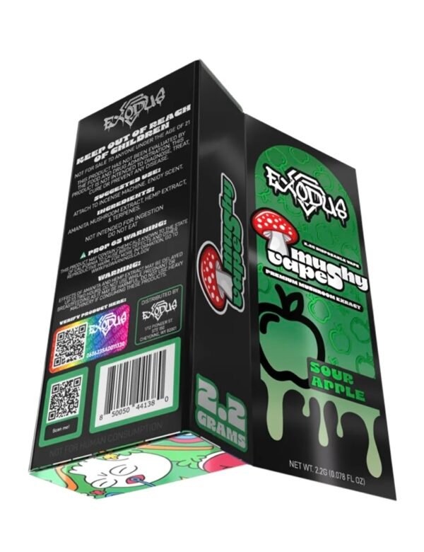 Sour Apple Exodus Mushy Disposable Vape 2.2G - Image 3