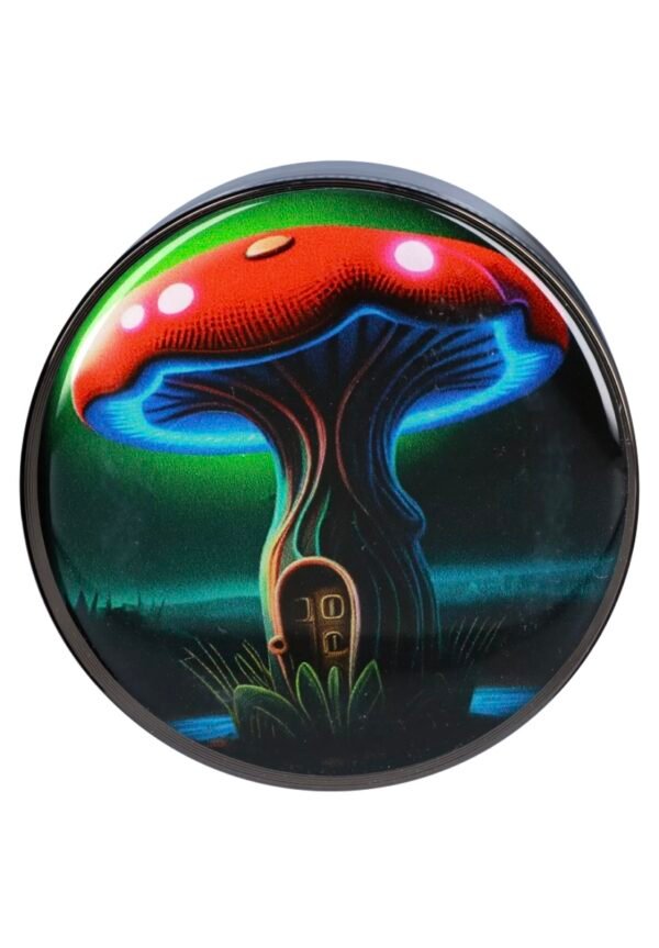 63mm Chrome w/ Mushroom House Grinder - Image 2