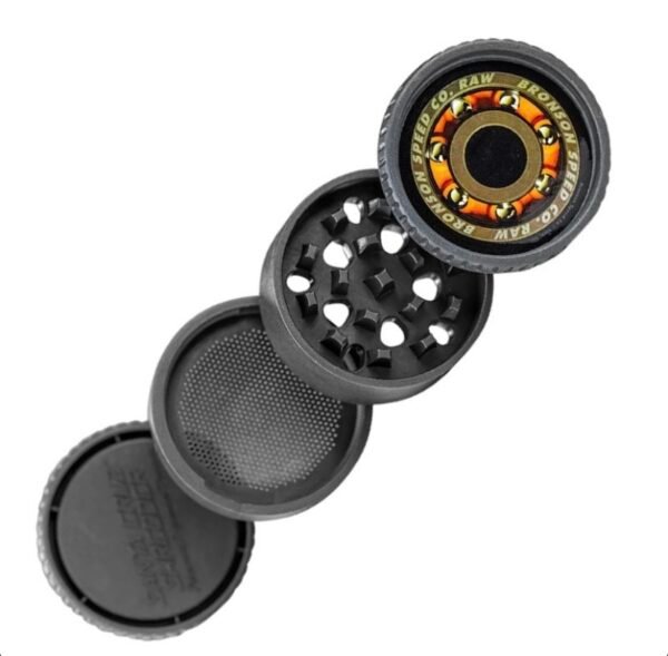 Santa Cruz Shredder Bronson X SCS Hemp Grinder 4 PCS - Image 2