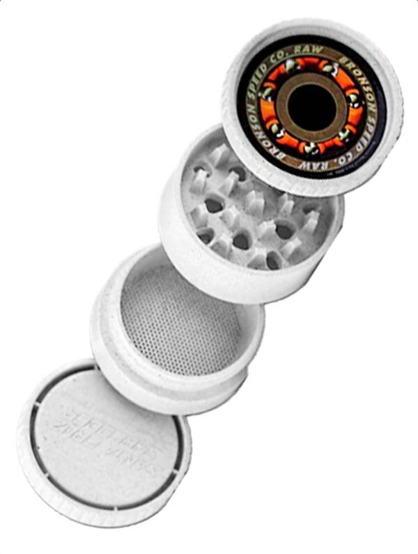 Santa Cruz Shredder Bronson X SCS Hemp Grinder 4 PCS - Image 4