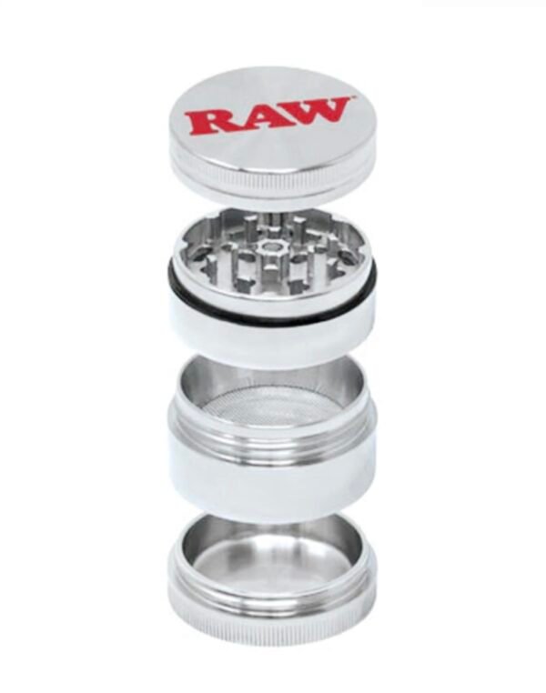 RAW Stainless Steel 4-Piece 60mm Shredder - Image 2