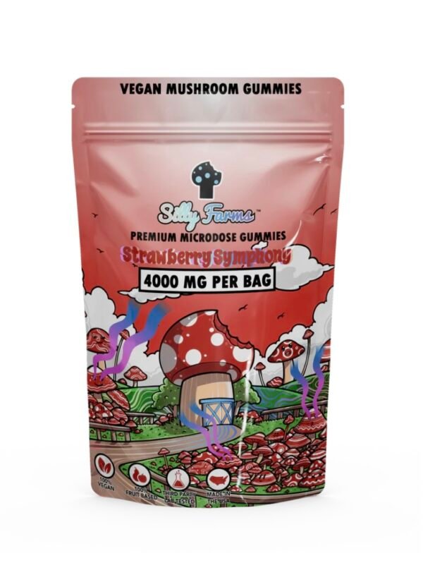 Strawberry Symphony Mushroom Gummies