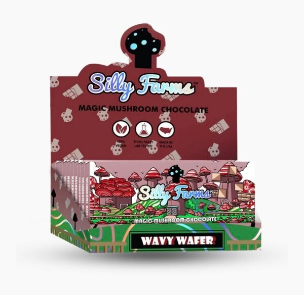 Silly Farms Magic Mushroomm Chocolate Bar 7GM - Image 3